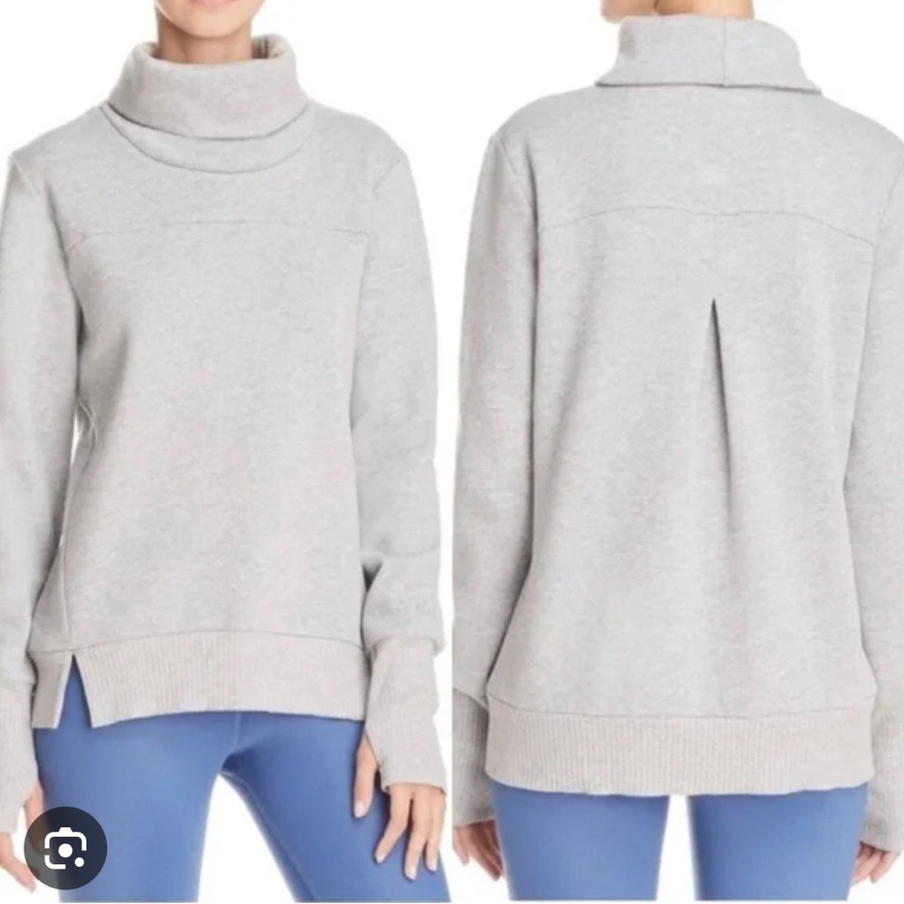 NWT Alo Yoga Warmth Cover-up in Bone. Size L. - Picture 6 of 6
